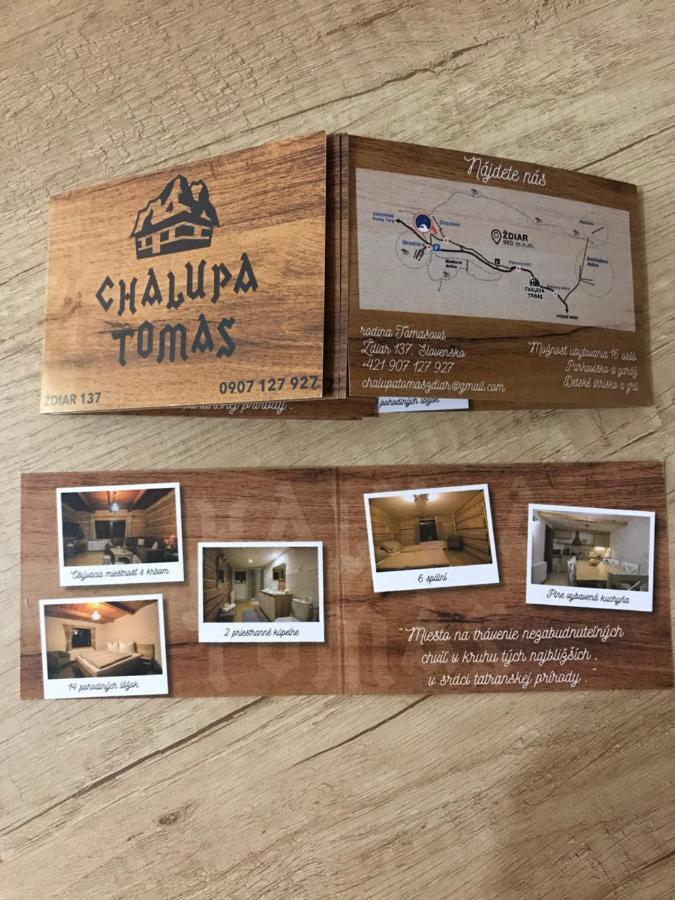 Chalupa Tomas Ždiar Eksteriør bilde